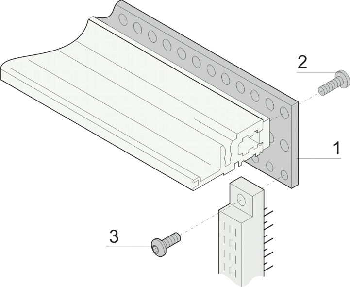 ברגים למארז 19 אינץ SCHROFF 21101-314